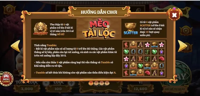 Kinh nghiệm chơi nổ hũ mèo chiêu tài giúp tăng tỷ lệ thắng